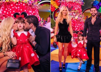 Virginia faz megafesta de aniversário para a filha Maria Alice em Goiânia
